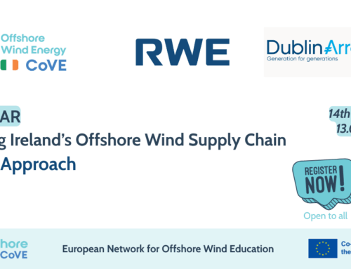Upcoming Webinar: Building Ireland’s Offshore Wind Supply Chain – RWE’s Approach